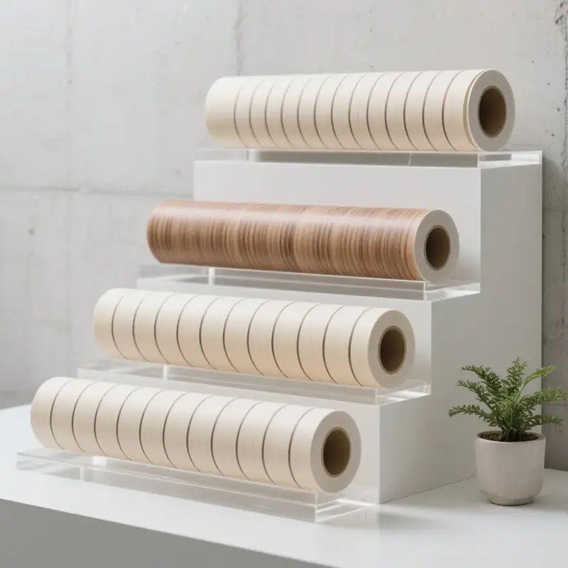 Gamyklinė kaina medienos grūdų dekoratyvinė plėvelė