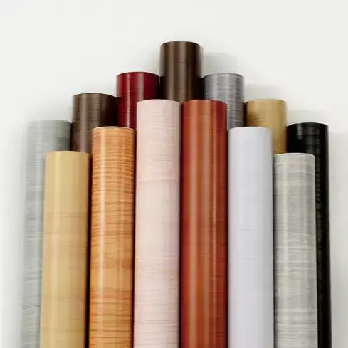 Neperšlampamas PVC medienos grūdų baldų renovacijos plėvelė